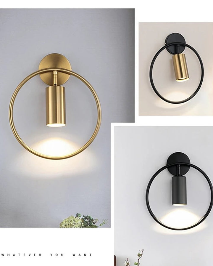 Elegant Gold Wall Sconce