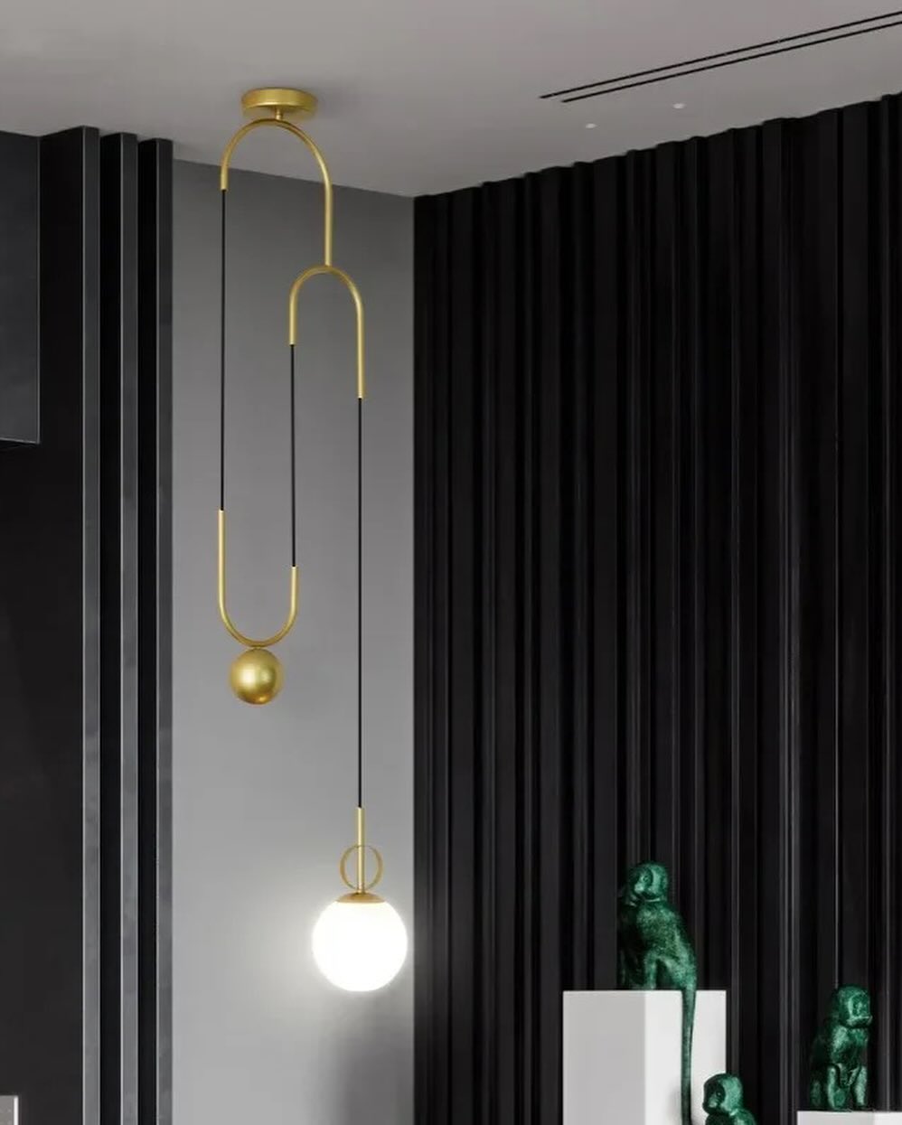 Modern Adjustable Minimalist Hanging Light