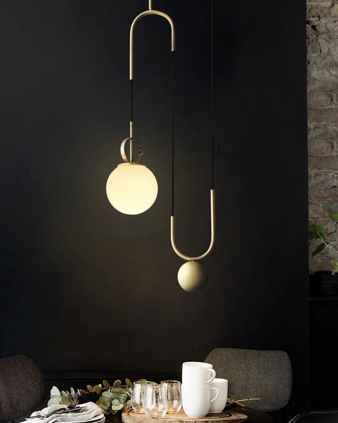 Modern Adjustable Minimalist Hanging Light