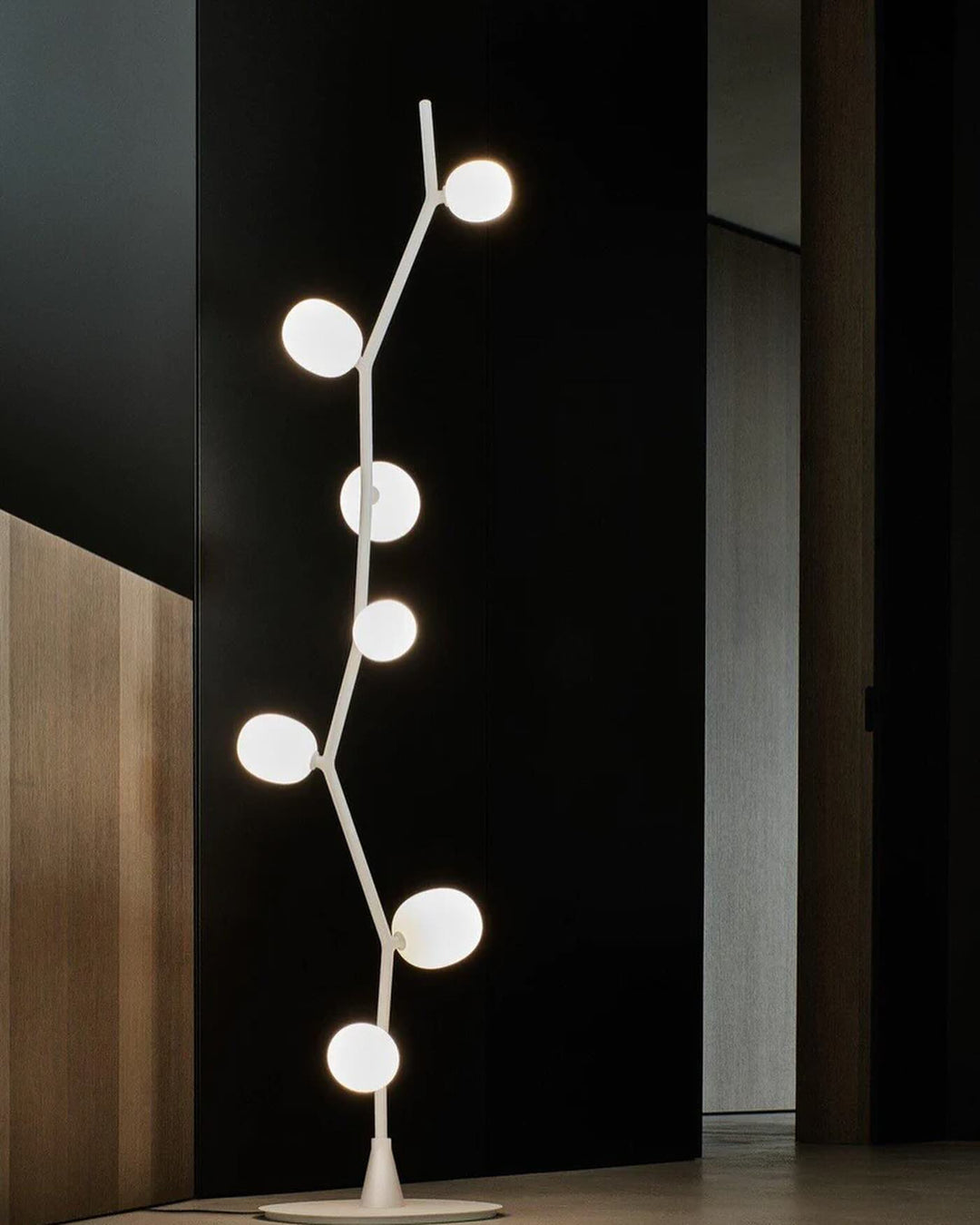 Setthis Organic Branch Floor and Pendant Light SetThis set of floor and pendan ...