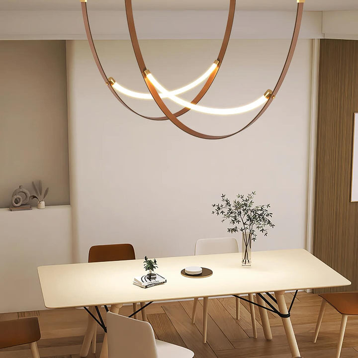 Suspended Linear Pendant Light