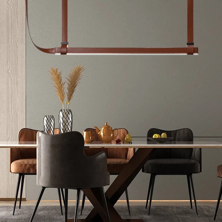 Brown LED Bett Modern Suspended Pendant Light