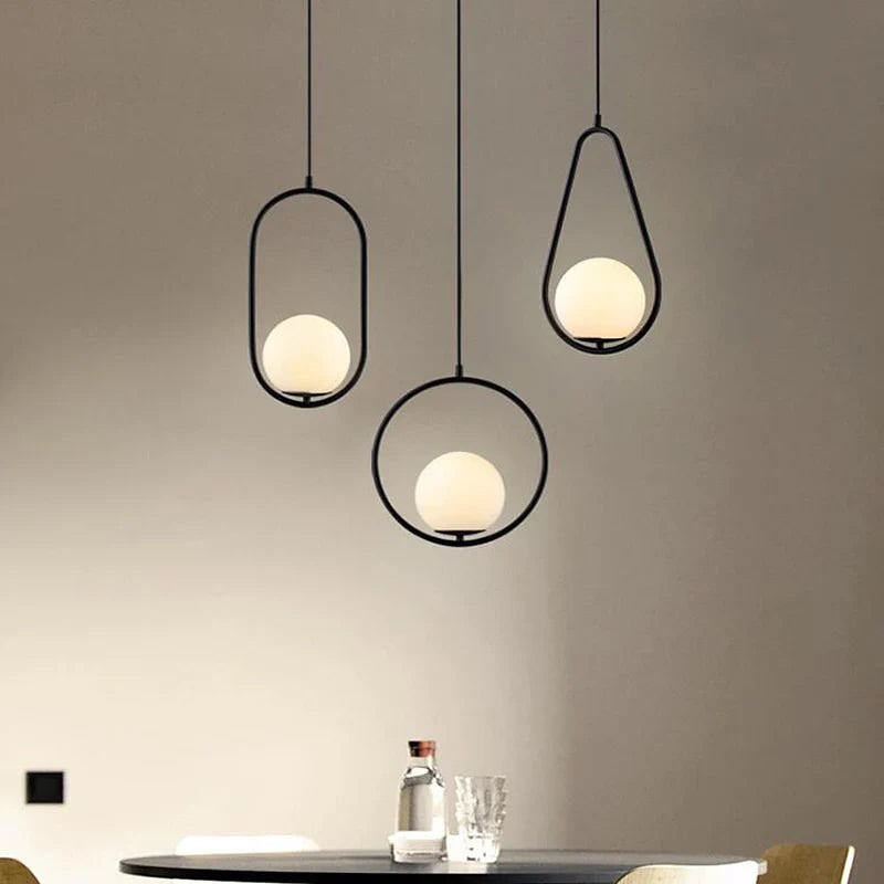 Hanging Orb Bedroom Lights