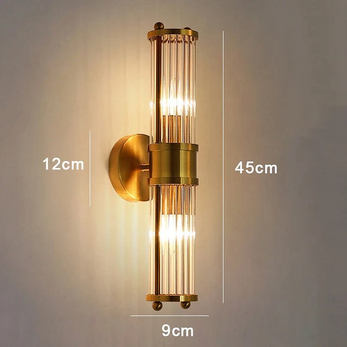 Luxury Gold Wall Lamp