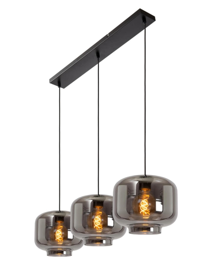 Black 3-Light Pendant Lamp