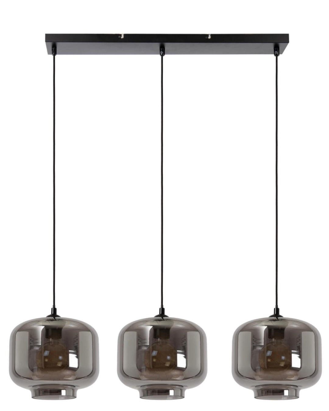 Black 3-Light Pendant Lamp