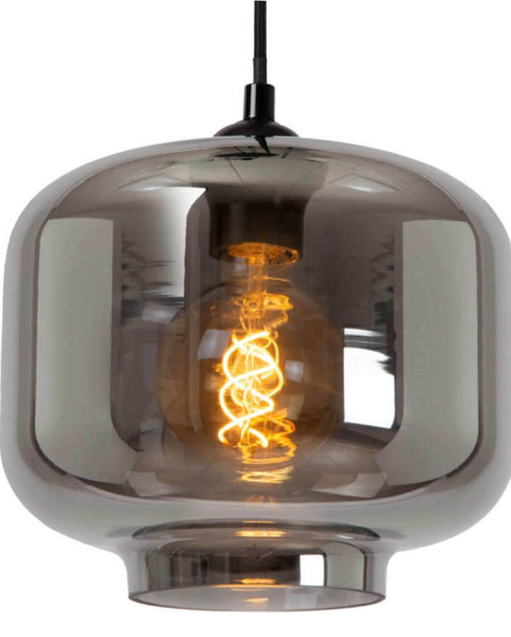 Black 3-Light Pendant Lamp