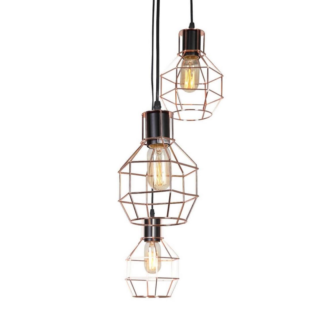 Industrial Cage Pendant Lamp