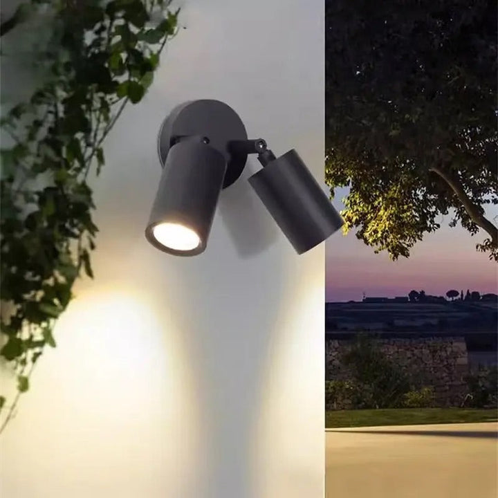 Dual-Head Wall Spot Light