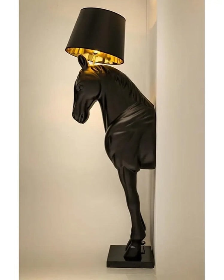 Horse Statue Floor Lamp