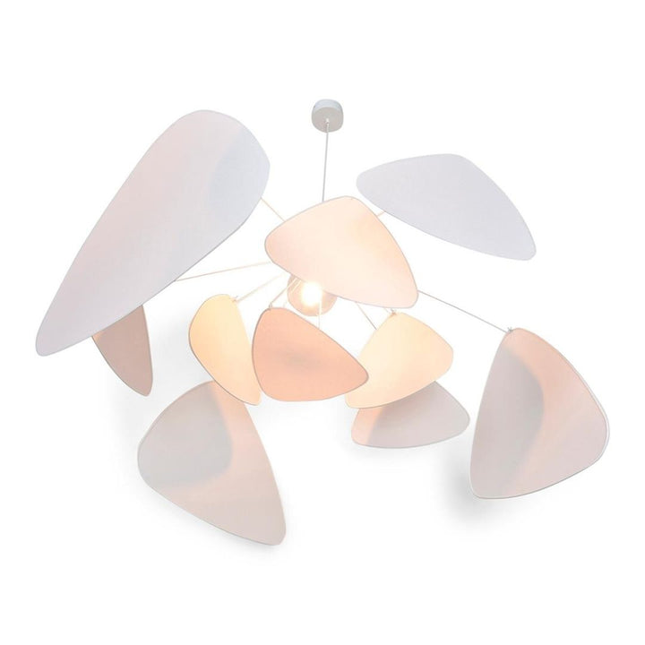 Abstract Petal Chandelier