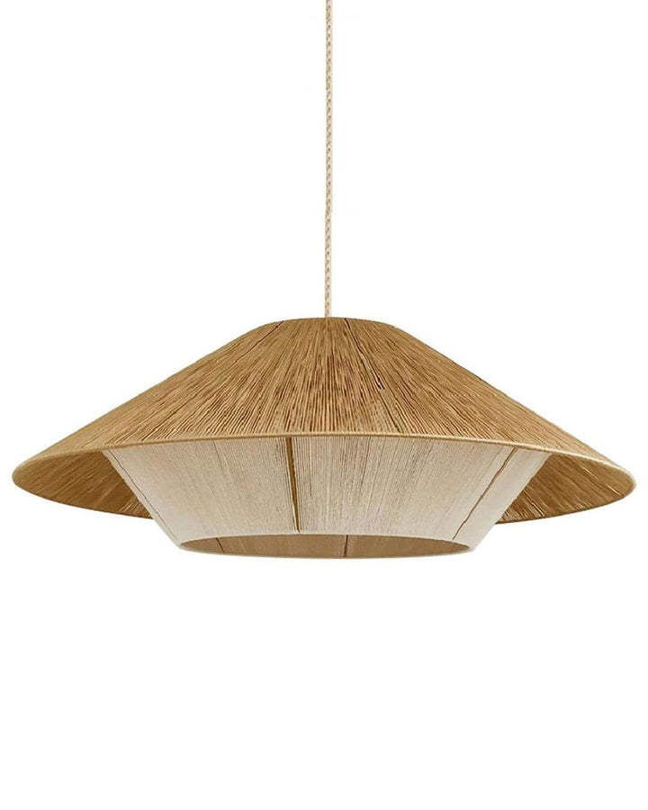 Large Rattan Pendant Light