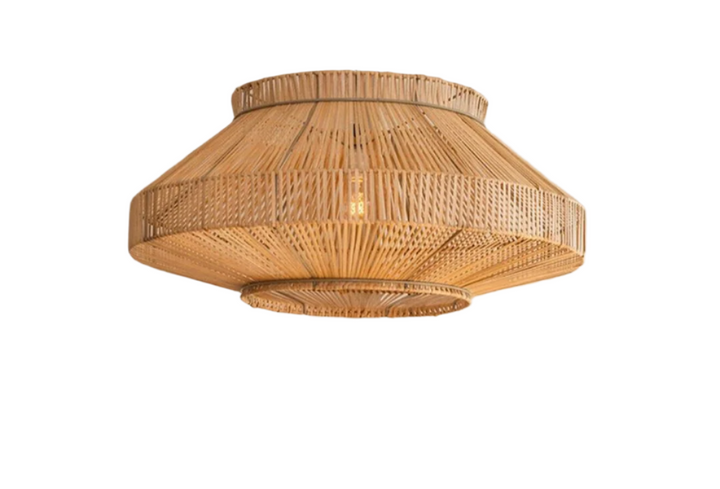 Bamboo Woven Pendant Light