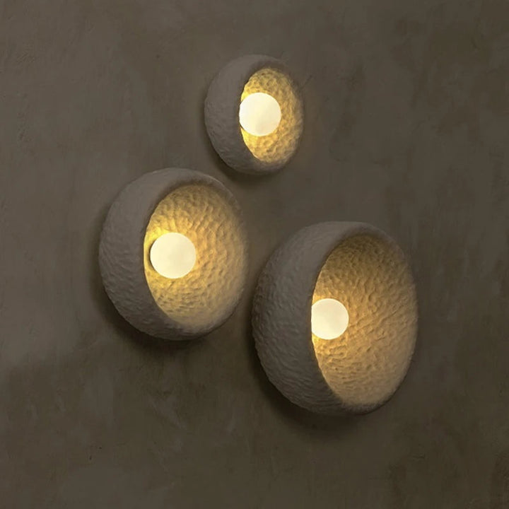 Textured Ceramic Wall Lamps