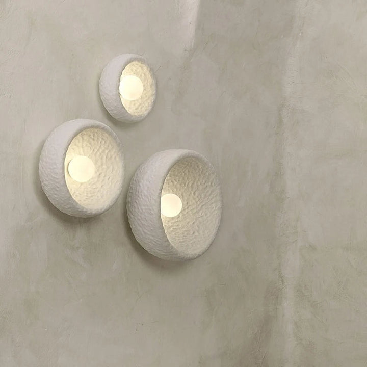 Textured Ceramic Wall Lamps