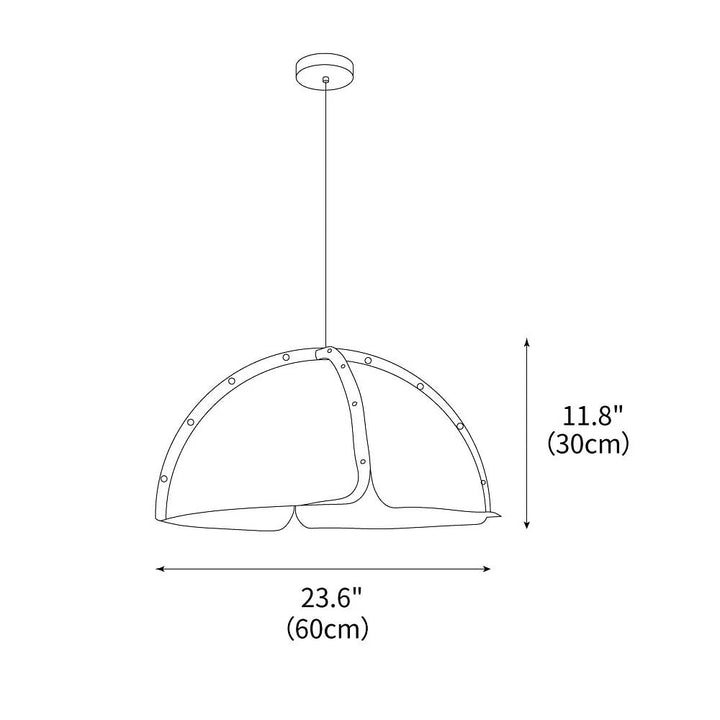 Industrial Dome Pendant Light