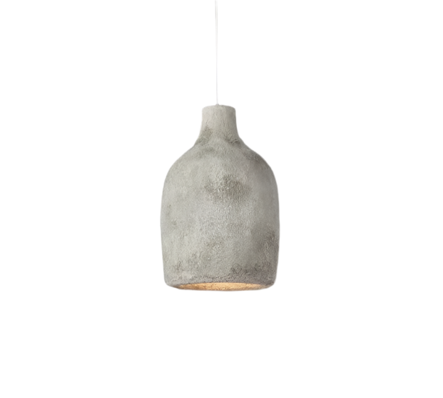 Rustic Concrete Pendant Light