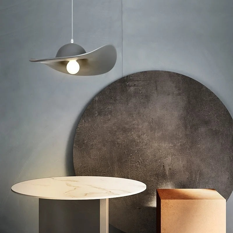 Sculptural Wave Pendant Light