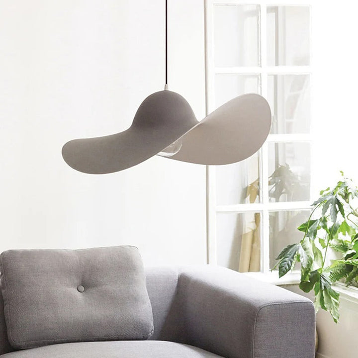 Sculptural Wave Pendant Light