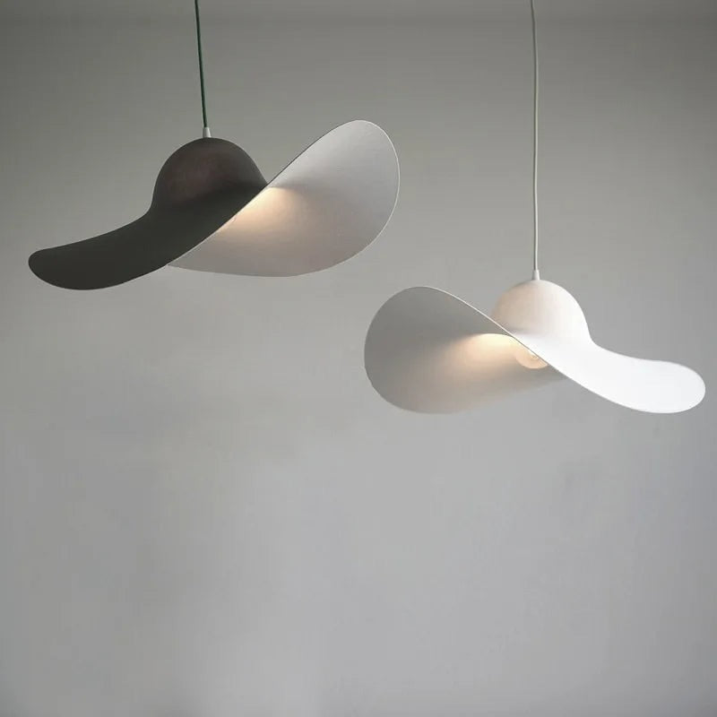 Sculptural Wave Pendant Light