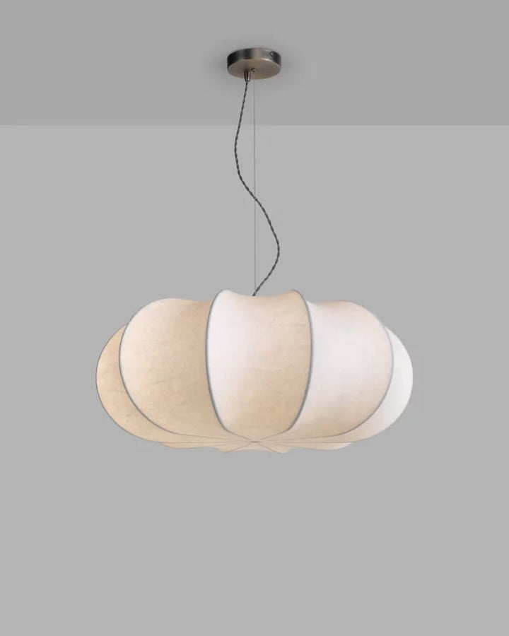 Vintage Linen Pendant Light