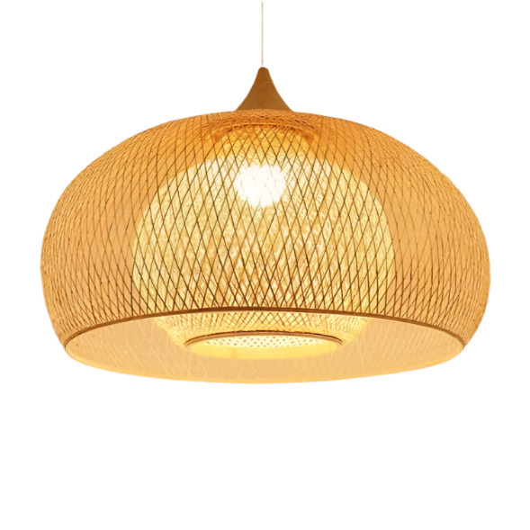 Bohemian Woven Pendant Light