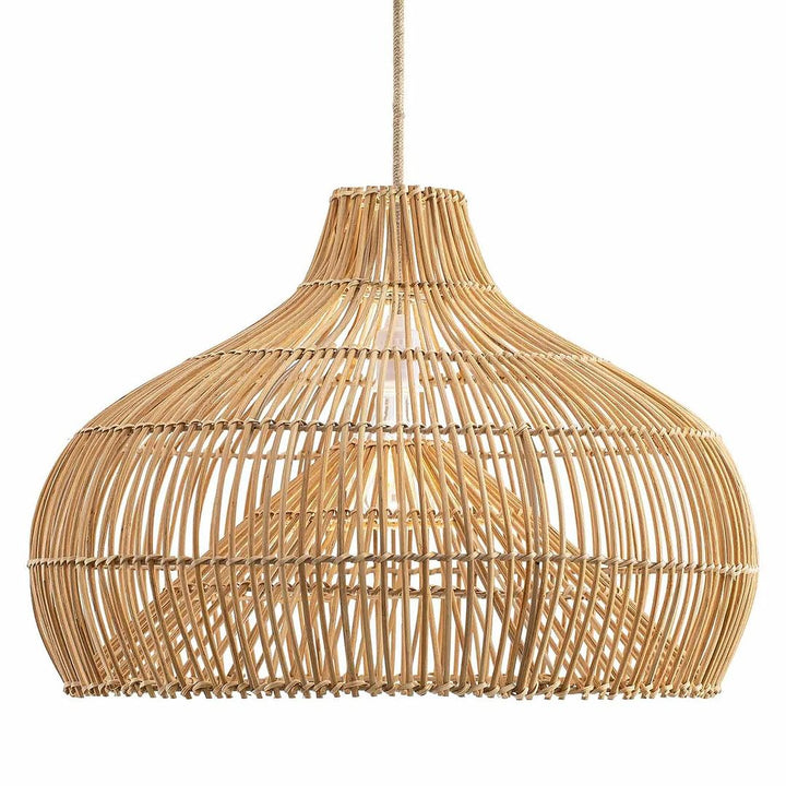 Natural Woven Pendant Light