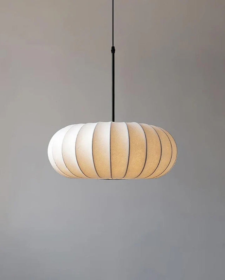 Minimalist Linen Pendant Light