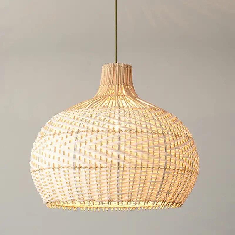 Natural Woven Pendant Light