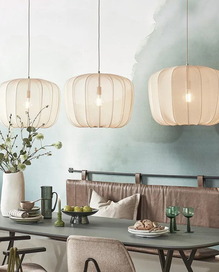 Modern Fabric Pendant Light