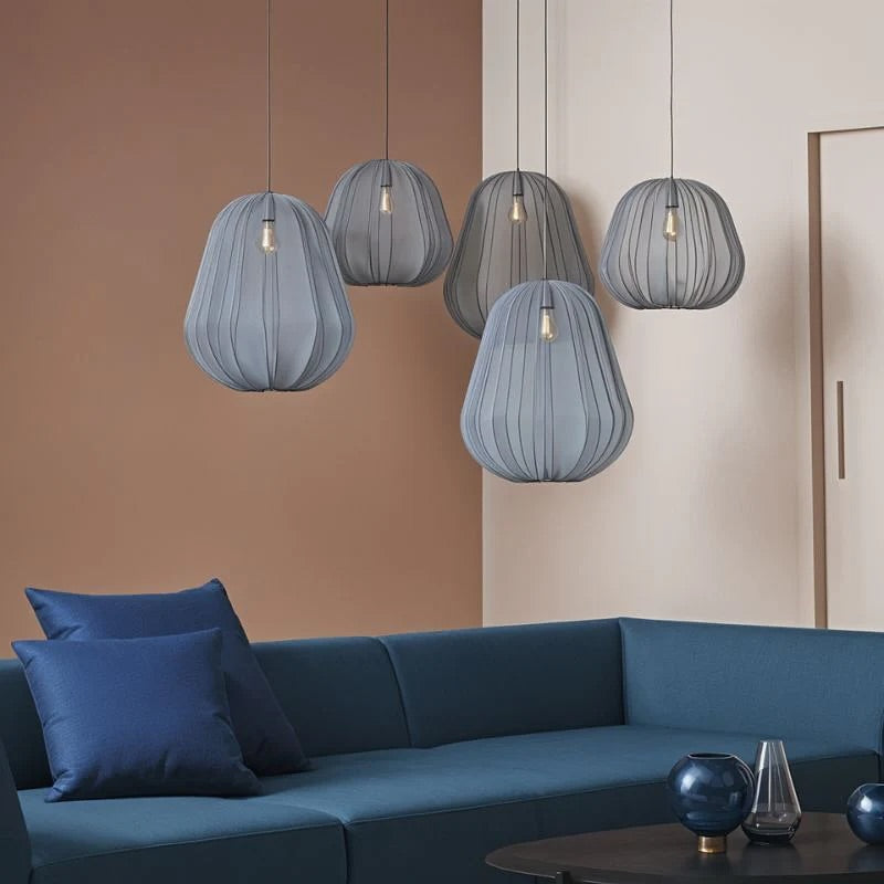 Modern Fabric Pendant Light Set - Cozy Ambiance