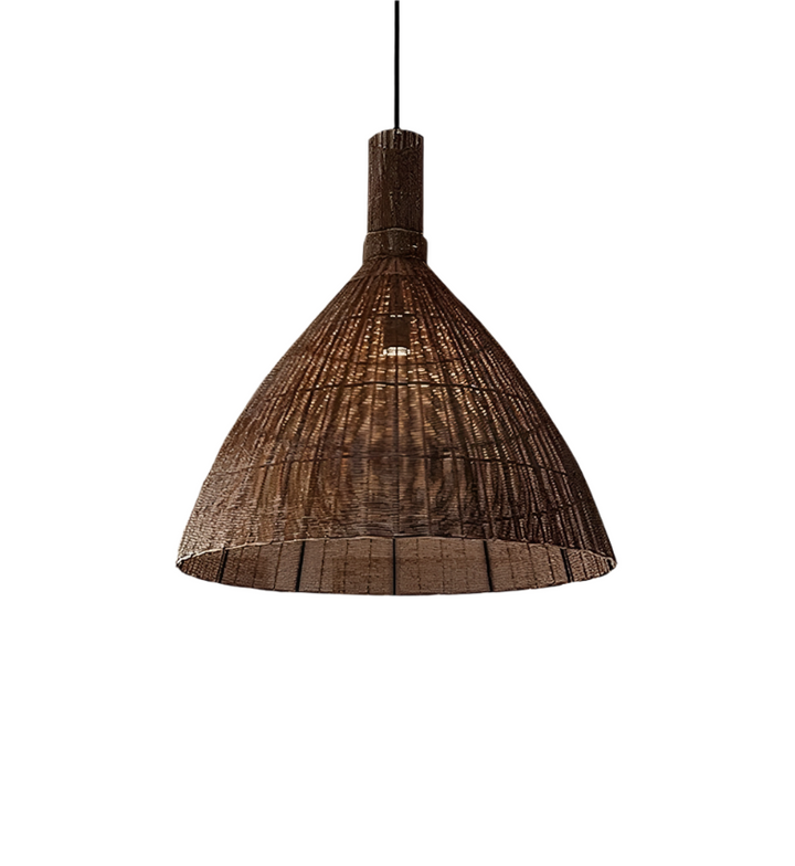 Woven Natural bamboo Rattan Pendant Light