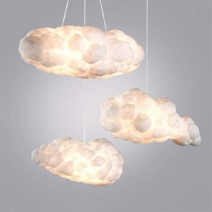 Cloud-Shaped Pendant Light