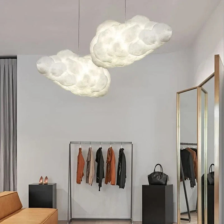 Cloud-Shaped Pendant Light