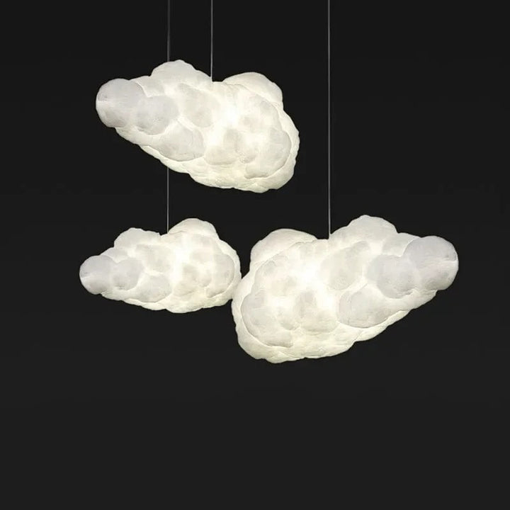 Cloud-Shaped Pendant Light