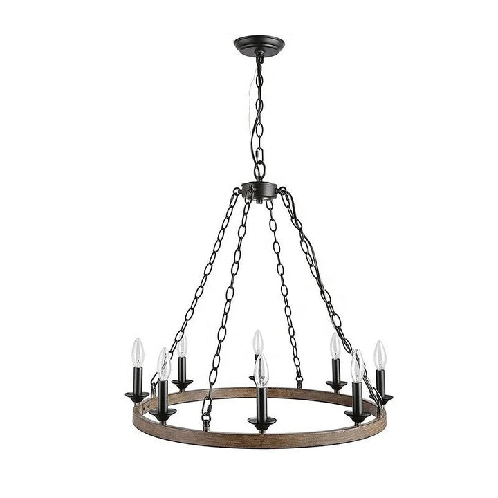 Rustic Round Chandelier