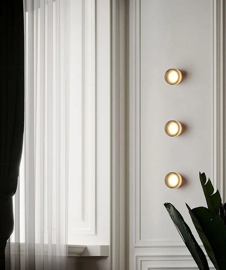 Modern LED Gold Wall Sconce Light