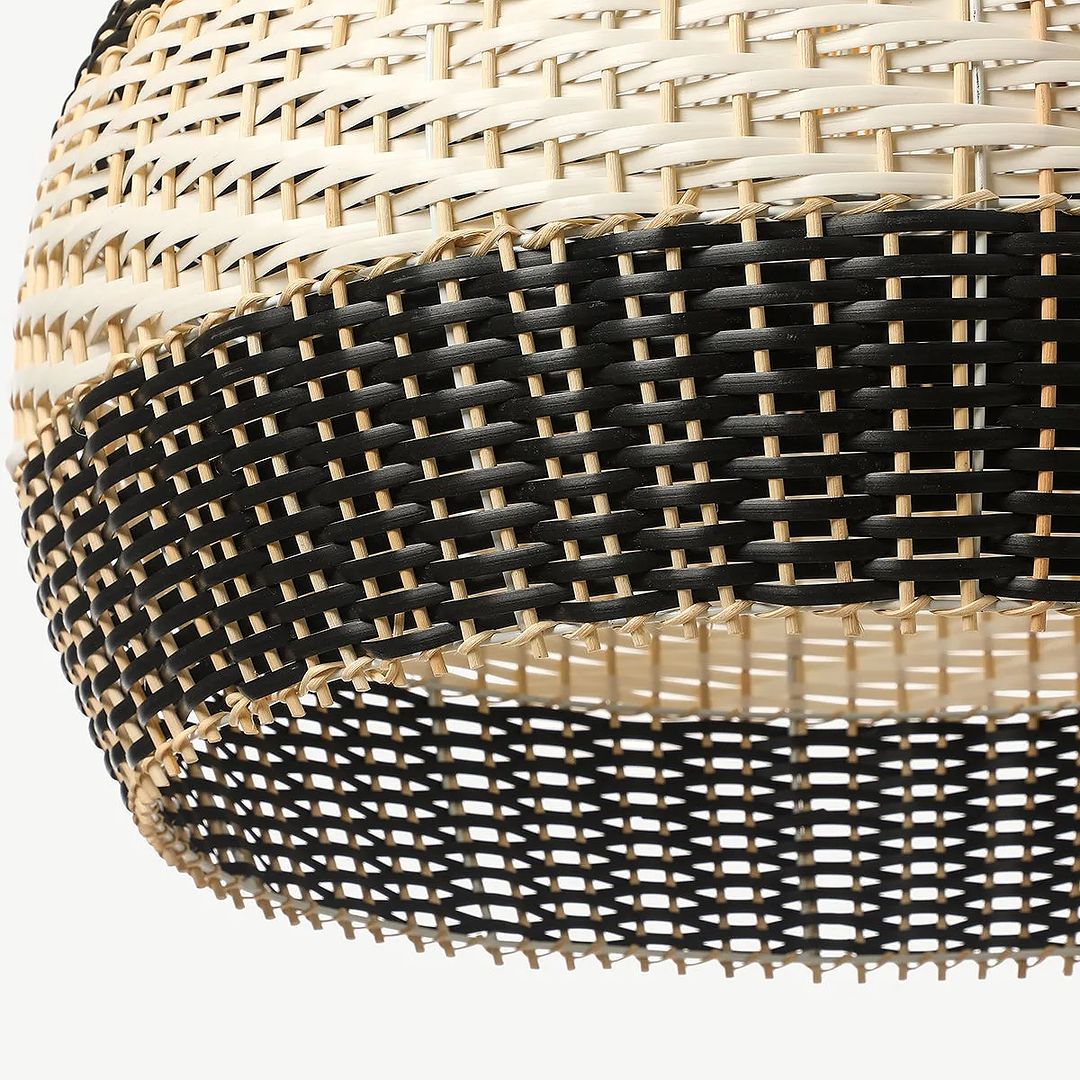 Handwoven Rattan Pendant Light