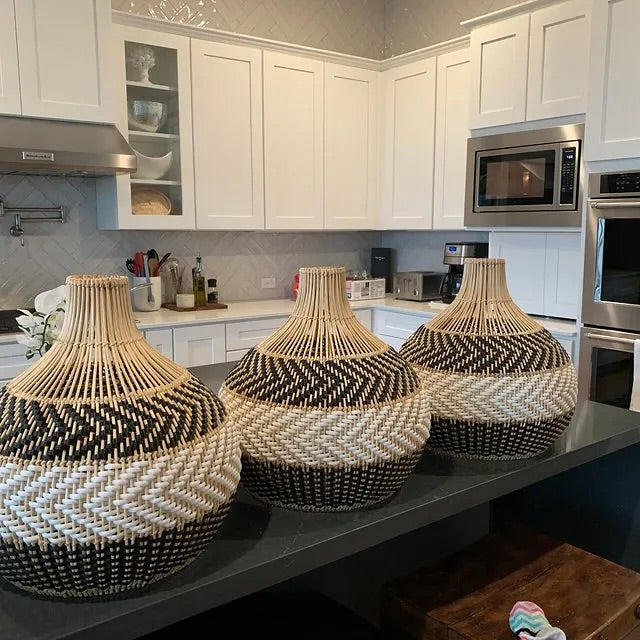 Handwoven Rattan Pendant Light