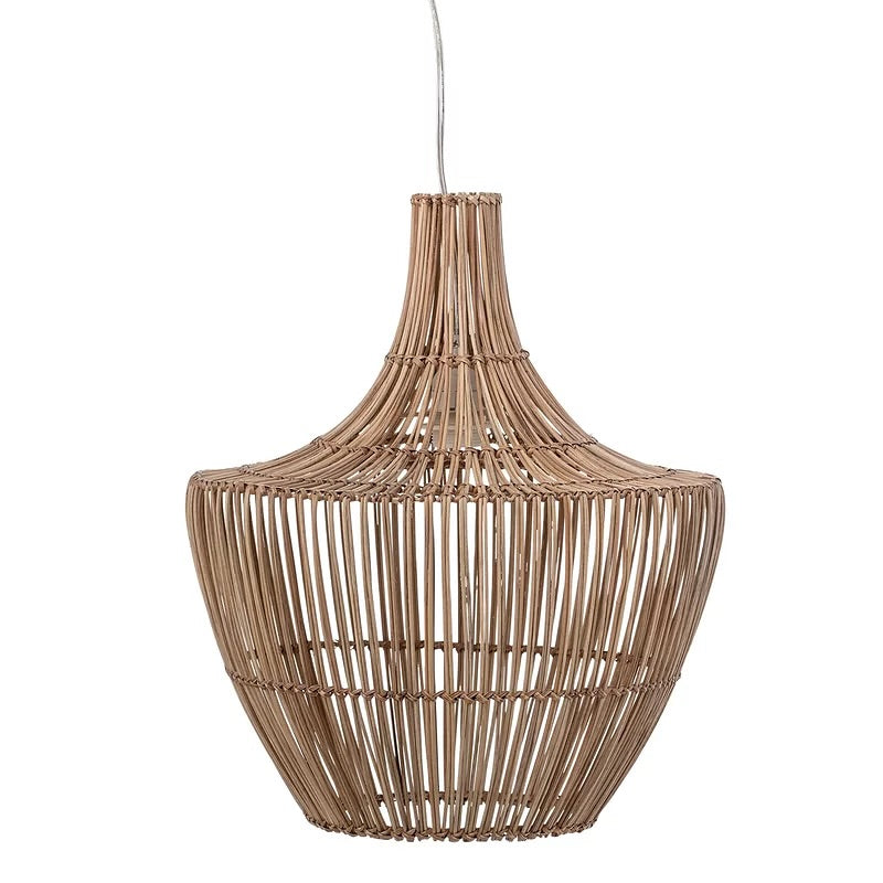 Natural Woven Rattan Pendant Light