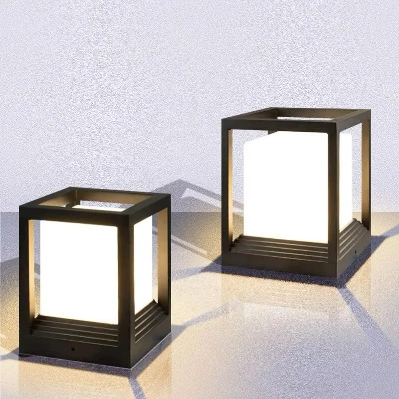 Outdoor Cube Lantern Light