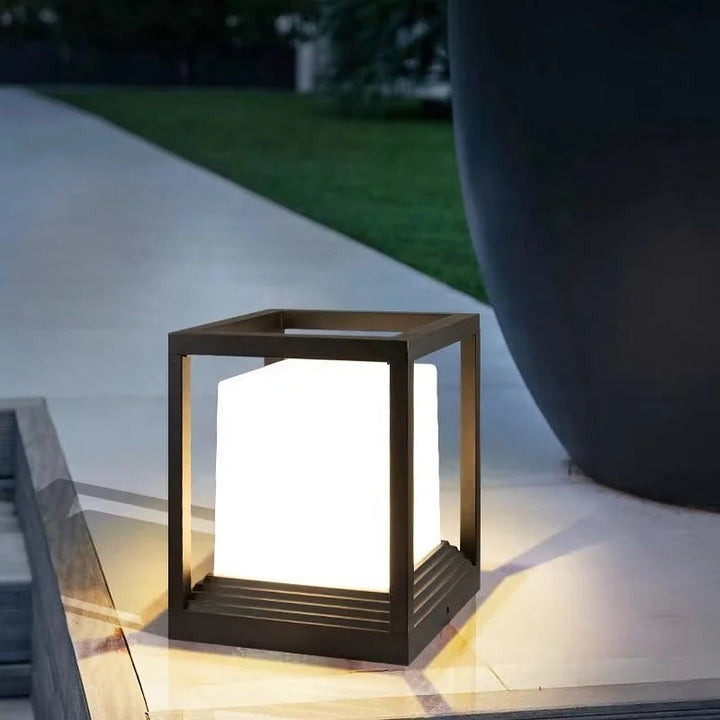 Outdoor Cube Lantern Light