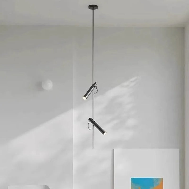 Vertical Multi-Spotlight Pendant Light