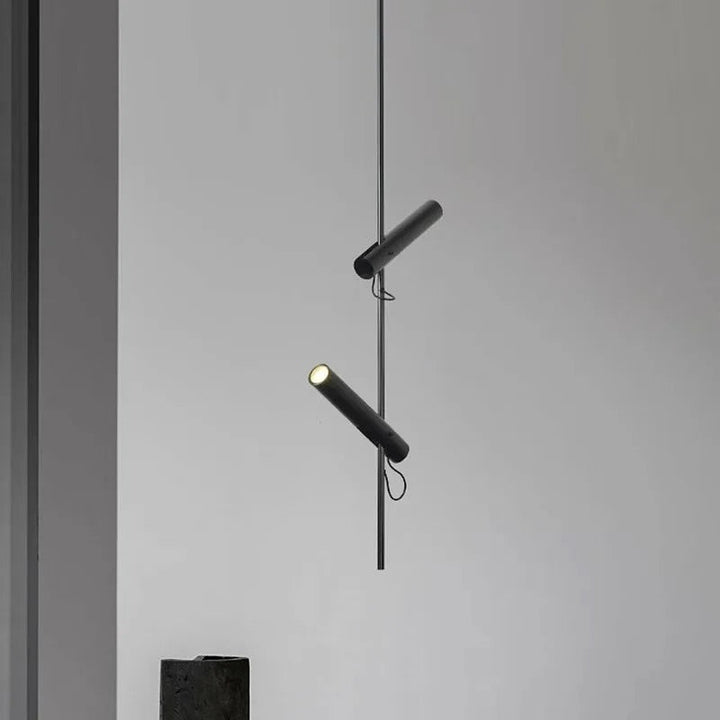 Vertical Multi-Spotlight Pendant Light