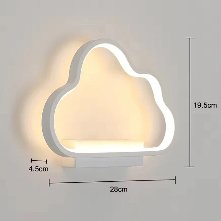 Cloud-Shaped LED Wall Light for Kids