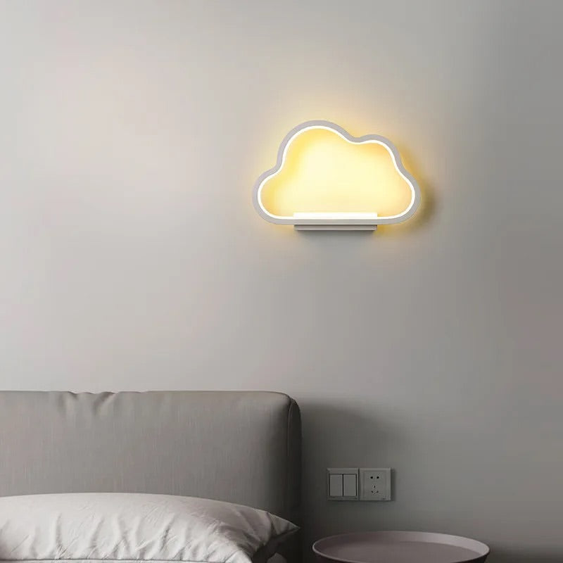 Cloud-Shaped LED Wall Light for Kids