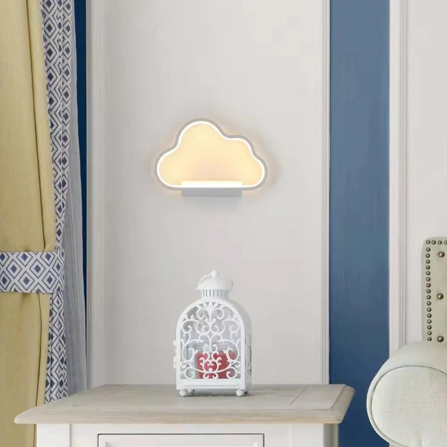 Cloud-Shaped LED Wall Light for Kids