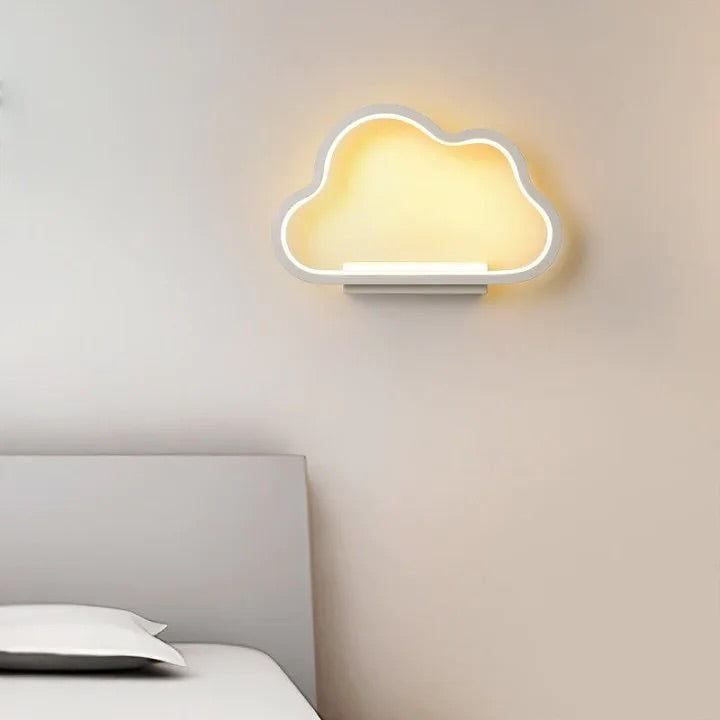 Cloud-Shaped LED Wall Light for Kids