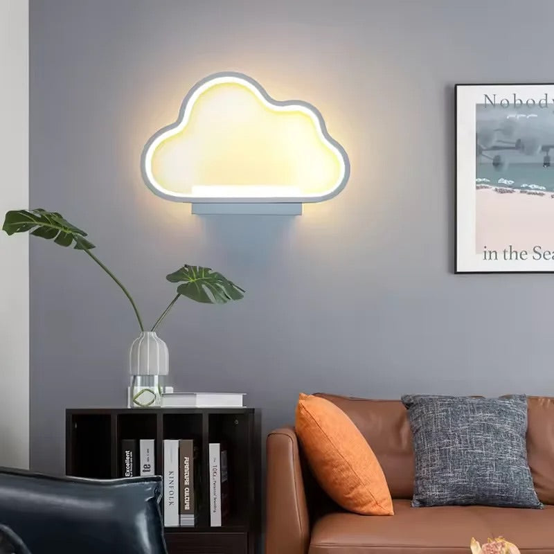 Cloud-Shaped LED Wall Light for Kids