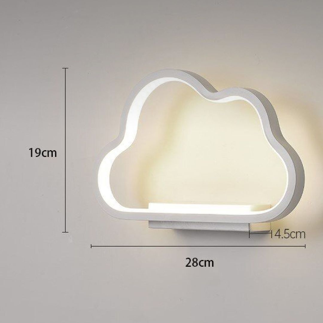 Cloud-Shaped LED Wall Light for Kids